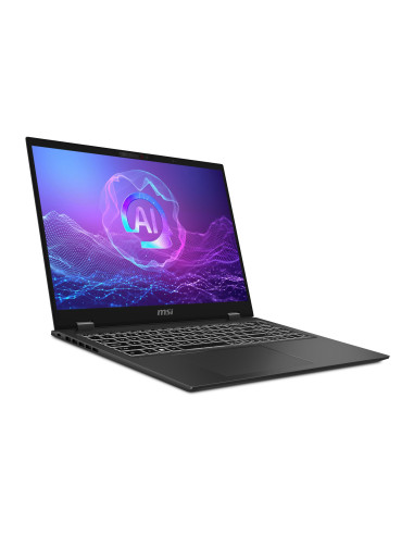 Notebook, MSI, Prestige, 16 AI+ Evo B2VMG, CPU Core Ultra, u9-288V, 3300 MHz, 16", 3840x2400, RAM 32GB, LPDDR5x, 8533 MHz, SSD 