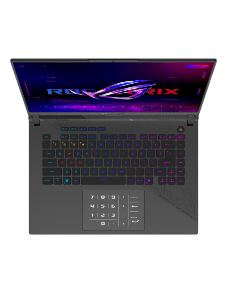 Notebook, ASUS, ROG Strix, G16 (2025), G614FR-S5022W, CPU Ryzen 9, 9955HX, 2500 MHz, 16", 2560x1600, RAM 16GB, DDR5, 5600 MHz, 