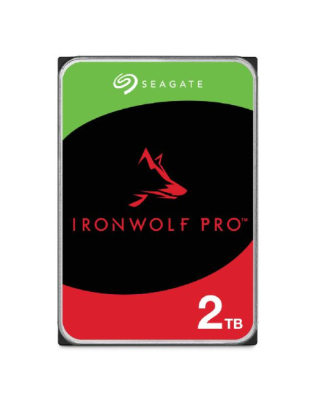 HDD, SEAGATE, IronWolf Pro, 2TB, SATA, 256 MB, 7200 rpm, 3,5", ST2000NT001