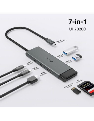 I/O HUB USB-C 7PORT/UH7020C TP-LINK