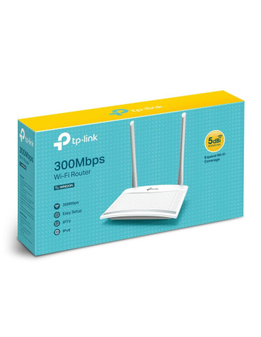 Wireless Router, TP-LINK, Wireless Router, 300 Mbps, Number of antennas 2, TL-WR820N