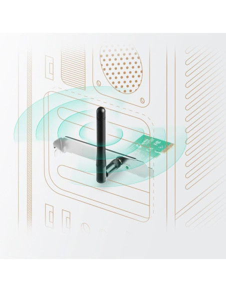 WRL ADAPTER 150MBPS PCIE/TL-WN781ND TP-LINK