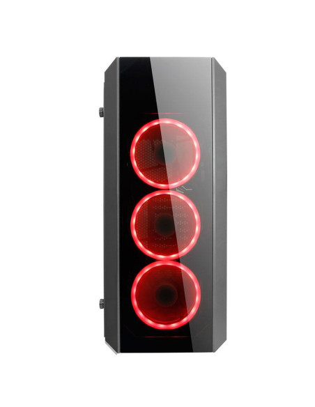 Case, CHIEFTEC, SCORPION II, MidiTower, Not included, ATX, MicroATX, MiniITX, Colour Black, GL-02B-OP