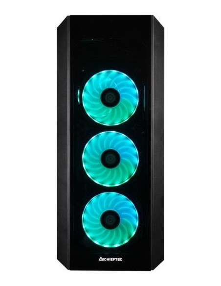 Case, CHIEFTEC, ATX/micro ATX/Mini-ATX, Black, Midi Tower, PC, GL-03B-UC-OP