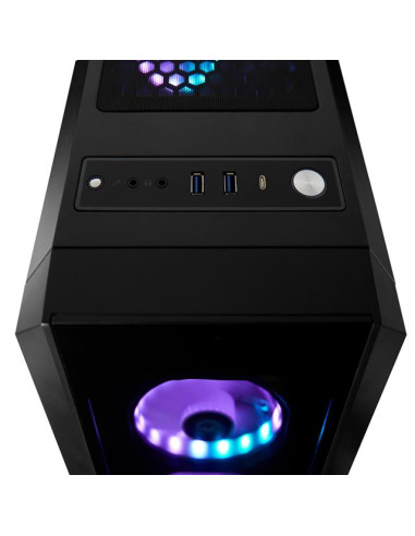 Case, CHIEFTEC, ATX/micro ATX/Mini-ATX, Black, Midi Tower, PC, GL-03B-UC-OP