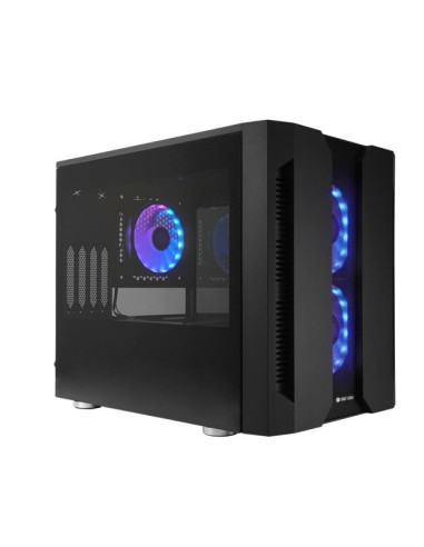 Case, CHIEFTEC, micro ATX/Mini-ITX, Black, Cube, PC, GM-02B-OP