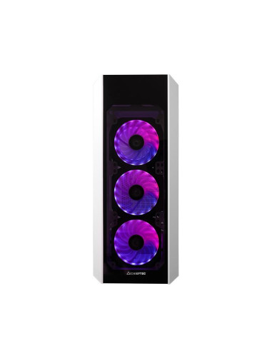 Case, CHIEFTEC, ATX/micro ATX/Mini-ITX, White, Midi Tower, PC, GL-03W-OP