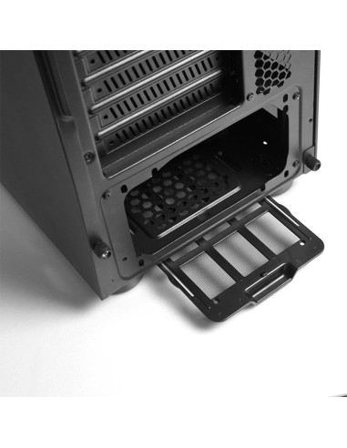 Case, CHIEFTEC, SCORPION 4, MiniTower, Case product features Transparent panel, Not included, ATX, MicroATX, MiniITX, Colour Bl