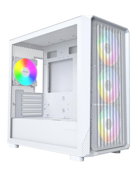 Case, MONTECH, micro ATX/Mini-ITX, White, X5M, X5M(W)