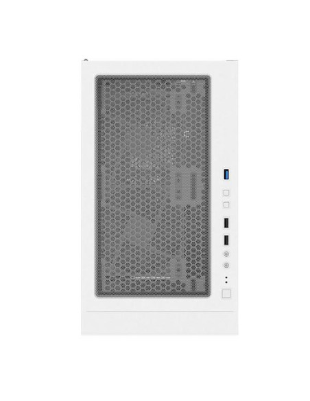 Case, MONTECH, X3 Mesh, MidiTower, Not included, ATX, MicroATX, MiniITX, Colour White, X3MESH(W)