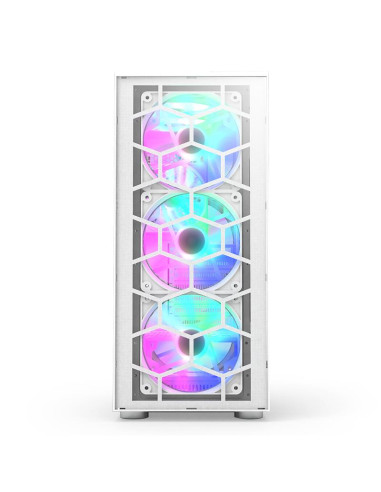 Case, MONTECH, X3 Glass, MidiTower, Case product features Transparent panel, Not included, ATX, MicroATX, MiniITX, Colour White