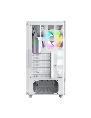 Case, MONTECH, XR, MidiTower, Not included, ATX, MicroATX, MiniITX, Colour White, XR(W)