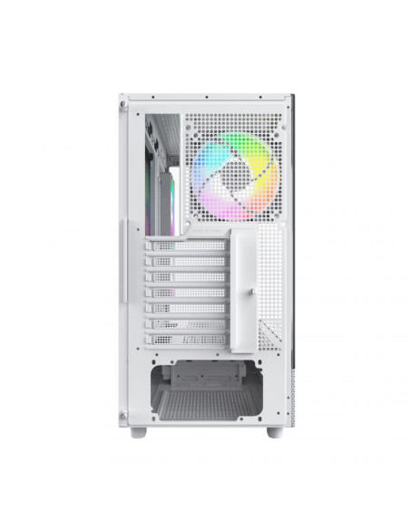 Case, MONTECH, XR, MidiTower, Not included, ATX, MicroATX, MiniITX, Colour White, XR(W)