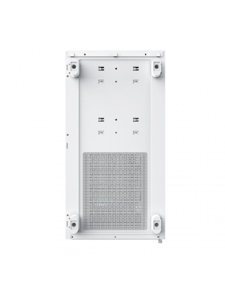 Case, MONTECH, XR, MidiTower, Not included, ATX, MicroATX, MiniITX, Colour White, XR(W)