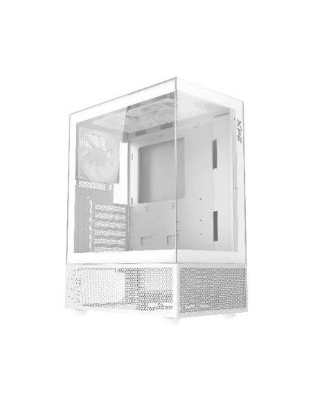 Case, ADATA, INVADER X MINI, MidiTower, Case product features Transparent panel, ATX, MicroATX, MiniITX, Colour White, INVADERX