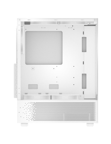 Case, ADATA, INVADER X MINI, MidiTower, Case product features Transparent panel, ATX, MicroATX, MiniITX, Colour White, INVADERX