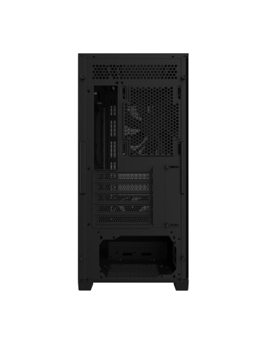 Case, GIGABYTE, GB-C102G, MidiTower, Case product features Transparent panel, Not included, MicroATX, MiniITX, Colour Black, GB