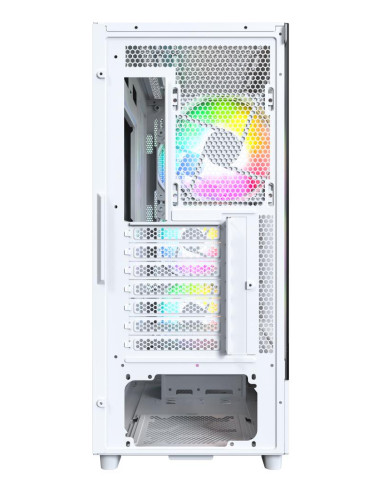 Case, MONTECH, X5, MidiTower, Case product features Transparent panel, Not included, Colour White, X5(W)