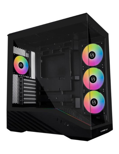 Case, LIAN LI, ATX/micro ATX/Mini-ITX/EATX, Black, Midi Tower, PC, G99.V100RX.01