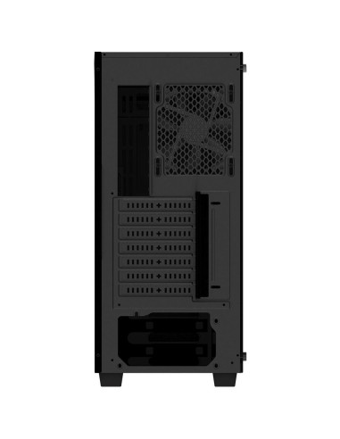 Case, GIGABYTE, C200 GLASS, MidiTower, Not included, ATX, MicroATX, MiniITX, Colour Black, GB-C200G