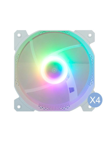 Case, MONTECH, AIR 100 ARGB, MidiTower, Not included, MicroATX, MiniITX, Colour White, AIR100ARGB(W)