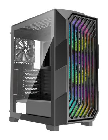 Case, XILENCE, ATX/micro ATX/Mini-ITX, Black, Midi Tower, PC, XILENT BREEZE II, X812.ARGB