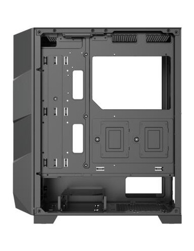 Case, XILENCE, ATX/micro ATX/Mini-ITX, Black, Midi Tower, PC, XILENT BREEZE II, X812.ARGB