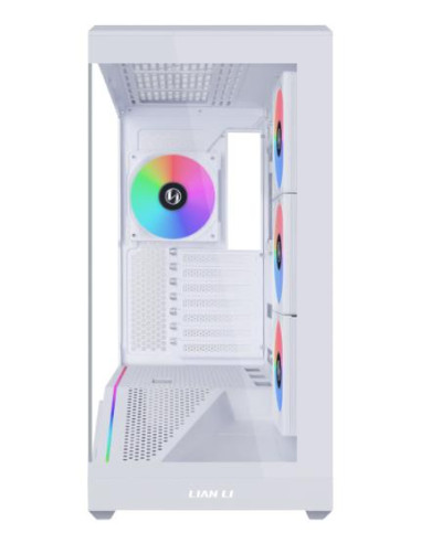 Case, LIAN LI, ATX/micro ATX/Mini-ITX/EATX, White, Midi Tower, PC, G99.V100RW.01