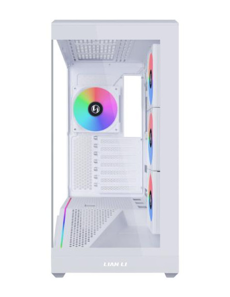 Case, LIAN LI, ATX/micro ATX/Mini-ITX/EATX, White, Midi Tower, PC, G99.V100RW.01