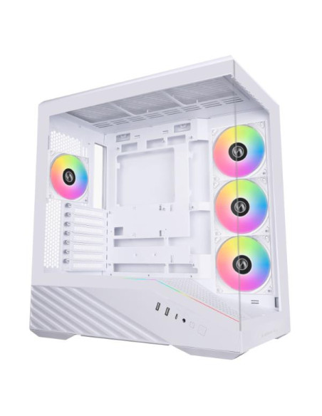 Case, LIAN LI, ATX/micro ATX/Mini-ITX/EATX, White, Midi Tower, PC, G99.V100RW.01