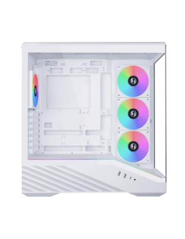 Case, LIAN LI, ATX/micro ATX/Mini-ITX/EATX, White, Midi Tower, PC, G99.V100RW.01
