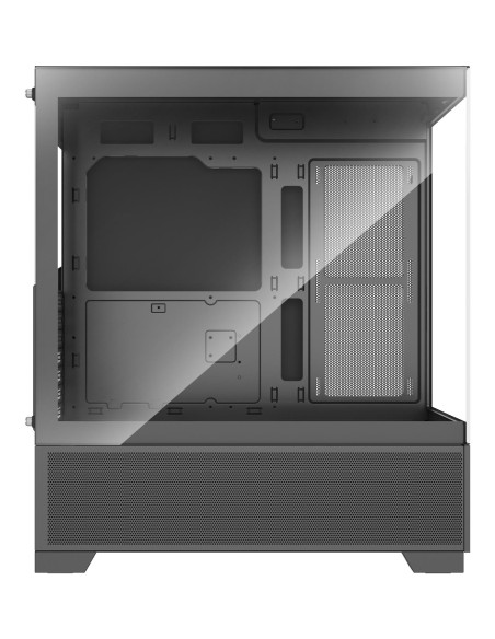 Case, XILENCE, XG172, MidiTower, Case product features Fan control panel/Transparent panel, Not included, Colour Black, XG172