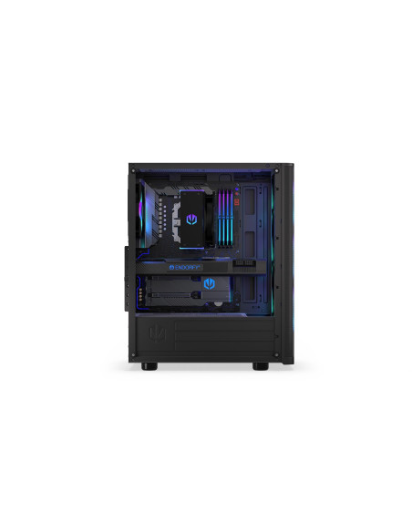 Case, ENDORFY, Ventum 200 ARGB, MidiTower, Case product features Transparent panel, Not included, ATX, MicroATX, MiniITX, Colou
