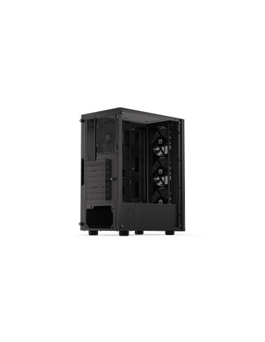 Case, ENDORFY, Ventum 200 ARGB, MidiTower, Case product features Transparent panel, Not included, ATX, MicroATX, MiniITX, Colou
