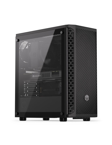 Case, ENDORFY, Signum 300 Air, MidiTower, Case product features Transparent panel, Not included, ATX, MicroATX, MiniITX, Colour