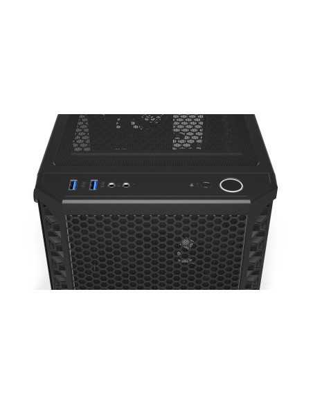 Case, ENDORFY, Signum 300 Air, MidiTower, Case product features Transparent panel, Not included, ATX, MicroATX, MiniITX, Colour