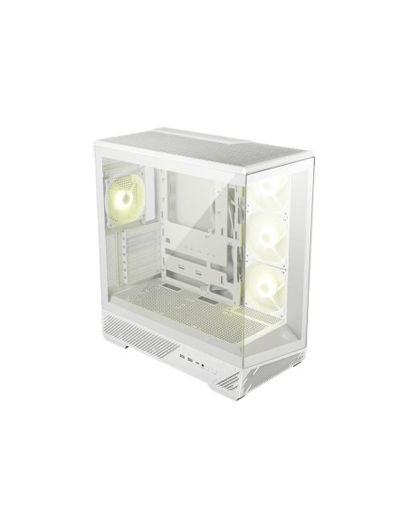 Case, MSI, ATX/micro ATX/Mini-ITX, White/Transparent, Midi Tower, MAG PANO 130R PZ WHITE, MAGPANO130RPZWHITE