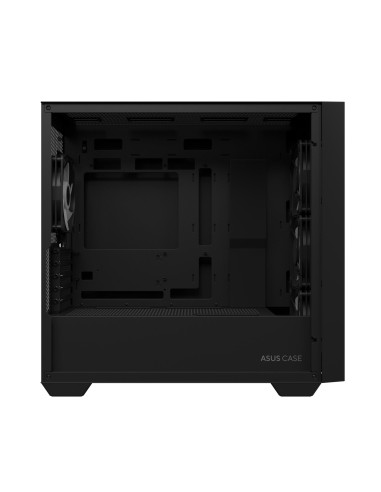 Case, ASUS, A21 PLUS, MidiTower, Case product features Transparent panel, Not included, MicroATX, MiniITX, Colour Black, A21PLU