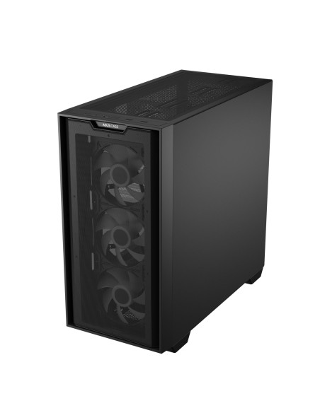 Case, ASUS, A21 PLUS, MidiTower, Case product features Transparent panel, Not included, MicroATX, MiniITX, Colour Black, A21PLU