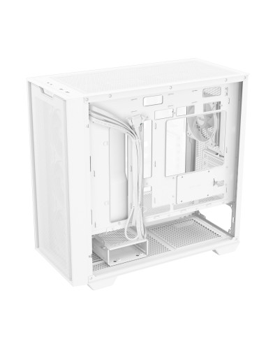 Case, ASUS, A21 PLUS, MidiTower, Case product features Transparent panel, Not included, MicroATX, MiniITX, Colour White, A21PLU