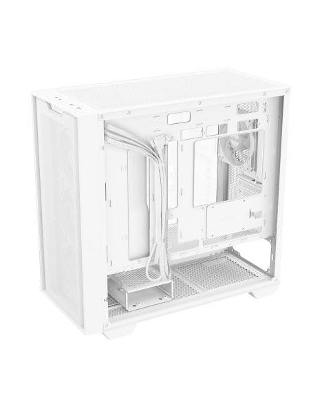 Case, ASUS, A21 PLUS, MidiTower, Case product features Transparent panel, Not included, MicroATX, MiniITX, Colour White, A21PLU