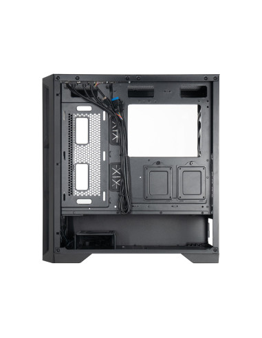 Case, CHIEFTEC, APEX LUMO, Tower, ATX, EATX, MicroATX, MiniITX, Colour Black, GA-01B-L-OP