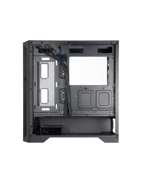 Case, CHIEFTEC, APEX LUMO, Tower, ATX, EATX, MicroATX, MiniITX, Colour Black, GA-01B-L-OP