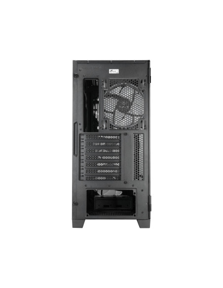 Case, CHIEFTEC, APEX LUMO, Tower, ATX, EATX, MicroATX, MiniITX, Colour Black, GA-01B-L-OP
