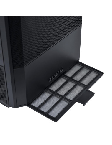 Case, LIAN LI, LANCOOL 207, MidiTower, Case product features Transparent panel, Not included, ATX, MicroATX, MiniITX, Colour Bl