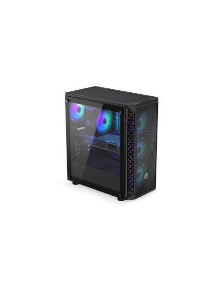 Case, ENDORFY, Signum 300 ARGB, MidiTower, Case product features Transparent panel, Not included, ATX, MicroATX, MiniITX, Colou