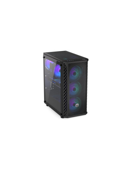 Case, ENDORFY, Signum 300 ARGB, MidiTower, Case product features Transparent panel, Not included, ATX, MicroATX, MiniITX, Colou