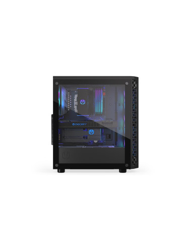 Case, ENDORFY, Signum 300 ARGB, MidiTower, Case product features Transparent panel, Not included, ATX, MicroATX, MiniITX, Colou