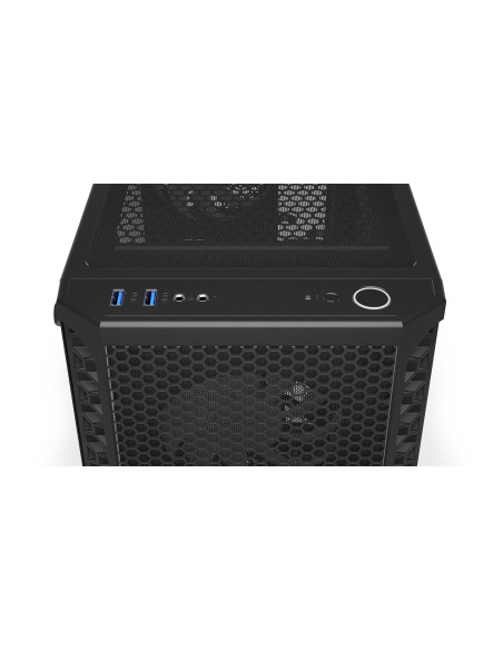 Case, ENDORFY, Signum 300 ARGB, MidiTower, Case product features Transparent panel, Not included, ATX, MicroATX, MiniITX, Colou