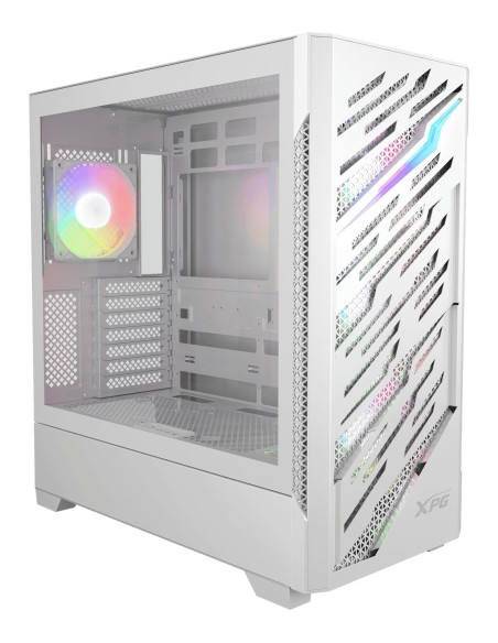 Case, ADATA, STARKER AIR BTF, MidiTower, ATX, EATX, MicroATX, MiniITX, Colour White, STARKERAIRBTFMTA-WHCWW